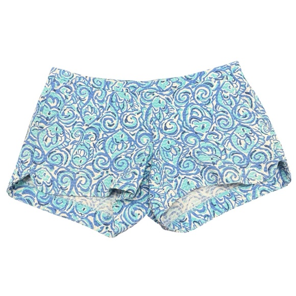 Lilly Pulitzer Adie Chasing Tail Shorts Size 4 - Picture 1 of 3